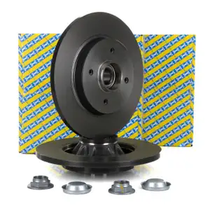 SNR Bremsscheiben + Radlager Satz CITROEN BERLINGO PEUGEOT 308 SW PARTNER hinten