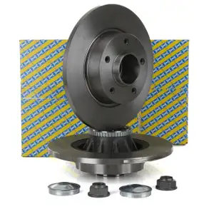 SNR Bremsscheiben + Radlager Satz PRIMASTAR X83 OPEL VIVARO X83 TRAFIC II hinten