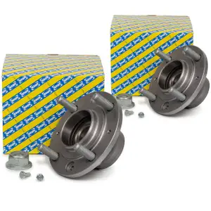 2x SNR R165.22 Radlagersatz Radnabe VOLVO S40 I (644) V40 Kombi (645) hinten