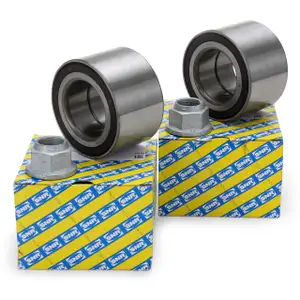 2x SNR Radlager Satz f&uuml;r PORSCHE 911 (991) PANAMERA (970) vorne / hinten