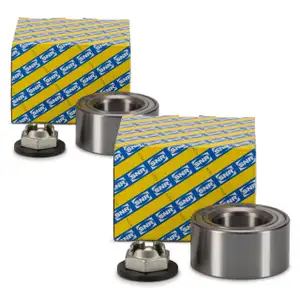 2x SNR R152.23 Radlagersatz FORD Cougar Mondeo III MK3 JAGUAR X-Type X400 vorne