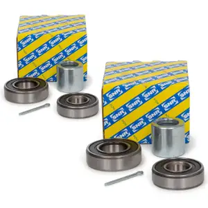 2x SNR R177.08 Radlagersatz SUZUKI Alto EF Swift 2 Wagon R+ EM vorne / hinten