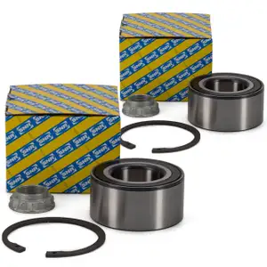 2x SNR R150.27 Radlagersatz BMW 3er E36 E46 7er E38 8er E31 X3 E83 X5 E53 vorne / hinten