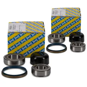 2x SNR R140.81 Radlagersatz OPEL Arena RENAULT Trafic ohne ABS hinten