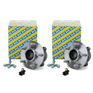 2x SNR Radnabe Radlager + ABS Sensor FORD FOCUS C-MAX / C-MAX FOCUS II hinten