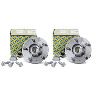 2x SNR Radnabe Radlager + ABS Sensorring f&uuml;r Chevrolet Captiva Opel Antara vorne