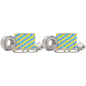 2x SNR Radlager Rep.-Satz f&uuml;r OPEL ADAM CORSA D CORSA E vorne links und rechts