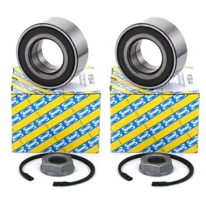 2x SNR Radlagersatz Citroen C3 C4 C5 DS3 DS4 f&uuml;r Peugeot 207 208 307 308 vorne