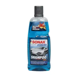 SONAX Xtreme Shampoo 2 in 1 ohne Abledern Auto-Reiniger 1 Liter 215300
