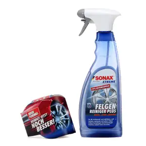 SONAX 230400 Xtreme Felgenreiniger Plus Spezialreiniger Felge Felgen Reiniger 750ml