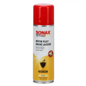 SONAX MotorPlast gl&auml;nzender Motor Schutzlack Motorpflege 300ml 330200