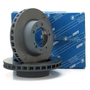 SEBRO Bremsscheiben Satz f&uuml;r AUDI RS2 + PORSCHE 928 4.7 5.0 944 2.5 Turbo vorne