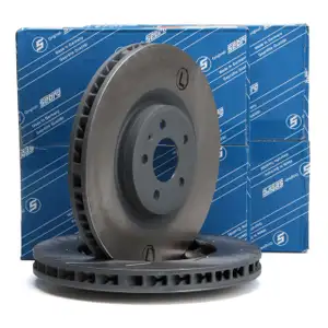 SEBRO Bremsscheiben f&uuml;r PORSCHE MACAN (95B) 2.0 3.0 S / GTS Turbo 1LB/1LF vorne