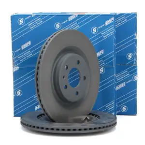 SEBRO Bremsscheiben Satz f&uuml;r AUDI A4 A5 A6 A7 A8 Q5 PORSCHE MACAN (95B) hinten