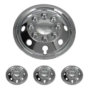 4x Radkappen Radblenden AMSTERDAM 14 Zoll CHROM f&uuml;r Transporter / Wohnmobile