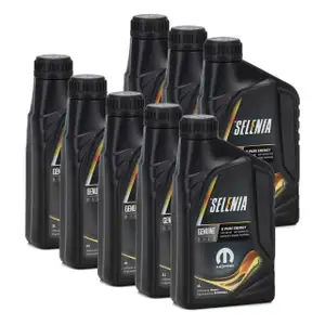 PETRONAS SELENIA Motor&ouml;l &Ouml;l K PURE ENERGY 5W40 5W-40 Fiat 9.55535-S2 - 8 Liter