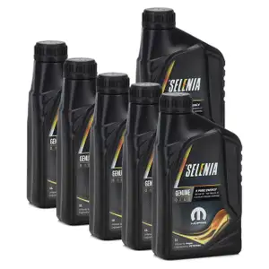 PETRONAS SELENIA Motor&ouml;l &Ouml;l K PURE ENERGY 5W40 5W-40 Fiat 9.55535-S2 - 6 Liter