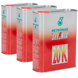 PETRONAS SELENIA Motor&ouml;l &Ouml;l 20 K 10W-40 10W40 Fat 9.5535-G2/2015 - 6L 6 Liter