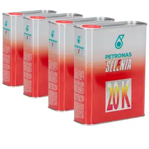 PETRONAS SELENIA Motor&ouml;l &Ouml;l 20 K 10W-40 10W40 Fat 9.5535-G2/2015 - 8L 8 Liter