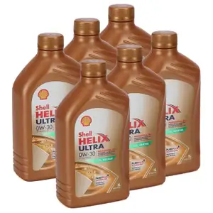 SHELL Motor&ouml;l &Ouml;l HELIX ULTRA Professional AV-L 0W30 VW 504.00/507.00 - 6 Liter
