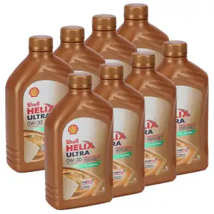 SHELL Motor&ouml;l &Ouml;l HELIX ULTRA Professional AV-L 0W30 VW 504.00/507.00 - 8 Liter