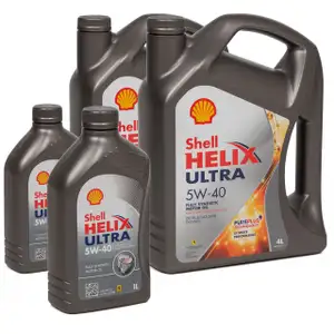SHELL Motor&ouml;l &Ouml;l HELIX ULTRA 5W-40 5W40 MB 226/229.5 VW 502/505.00 - 10 Liter