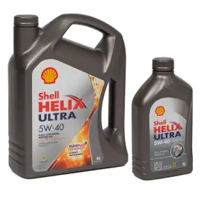 SHELL Motor&ouml;l &Ouml;l HELIX ULTRA 5W-40 5W40 MB 226/229.5 VW 502/505.00 - 5L 5 Liter