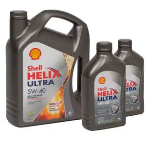 SHELL Motor&ouml;l &Ouml;l HELIX ULTRA 5W-40 5W40 MB 226/229.5 VW 502/505.00 - 6L 6 Liter