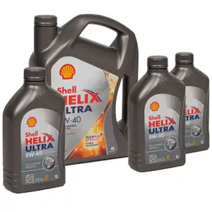 SHELL Motor&ouml;l &Ouml;l HELIX ULTRA 5W-40 5W40 MB 226/229.5 VW 502/505.00 - 7L 7 Liter