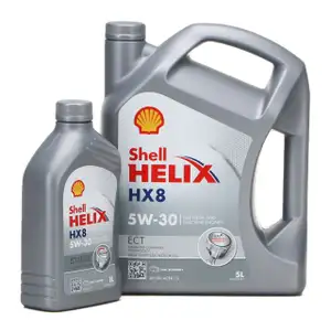 SHELL Motor&ouml;l &Ouml;L HELIX HX8 ECT C3 5W-30 5W30 f&uuml;r BMW LL-04 MB 229.31 229.51 - 6L