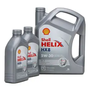 SHELL Motor&ouml;l &Ouml;L HELIX HX8 ECT C3 5W-30 5W30 f&uuml;r BMW LL-04 MB 229.31 229.51 - 7L