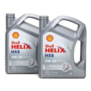 SHELL Motor&ouml;l &Ouml;L HELIX HX8 ECT C3 5W-30 5W30 BMW LL-04 MB 229.31 229.51 - 10L