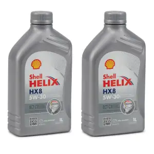 SHELL Motor&ouml;l &Ouml;L HELIX HX8 ECT C3 5W-30 5W30 f&uuml;r BMW LL-04 MB 229.31 229.51 - 2L