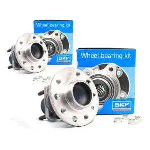 2x SKF Radnabe Radlager 5-Loch Opel Astra G Meriva A Vectra B Zafira A hinten