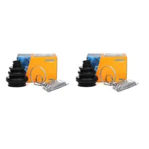 2x SPIDAN Achsmanschette Satz OPEL Astra Corsa Vectra Zafira getriebeseitig