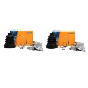 2x SPIDAN Achsmanschette Satz Antriebswelle DACIA RENAULT getriebeseitig 24608