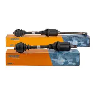 2x SPIDAN Antriebswelle f&uuml;r BMW 5er F10 + F11 TOURING + 6er F12 F13 F06 vorne