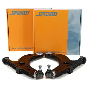 2x SPIDAN Querlenker f&uuml;r AUDI A3 8L SEAT LEON SKODA OCTAVIA VW BORA GOLF 4 vorne