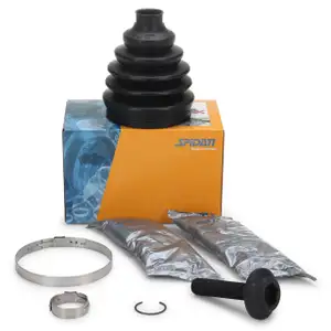 SPIDAN 24686 Achsmanschetten Satz AUDI A4 B8 A5 8T/F Q5 8RB vorne radseitig 8K0498203B
