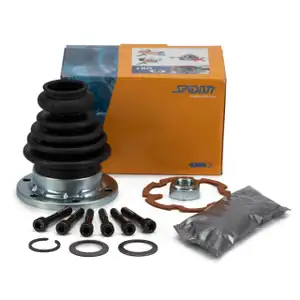 SPIDAN 26101 Achsmanschette Satz AUDI SEAT SKODA VW vorne rechts GETRIEBESEITIG