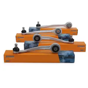 4x SPIDAN Querlenker f&uuml;r AUDI A4 B8 A5 8T 8F Q5 8R Vorderachse vorne hinten oben