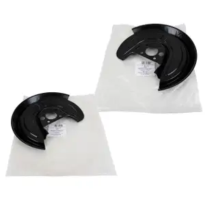 2x Abdeckblech Ankerblech Bremsankerblech Bremsscheibe f&uuml;r VW GOLF IV hinten