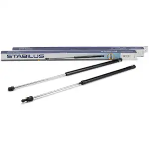 2x STABILUS Haubenlifter D&auml;mpfer Motorhaube FIAT COUPE PORSCHE 924 944 968 vorne