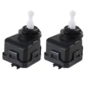 2x Stellmotor HALOGEN Scheinwerfer HELLA-System f&uuml;r AUDI SEAT SKODA VW