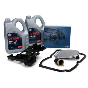 Steuereinheit Elektriksatz Platine Getriebefilter + 8L FUCHS Getriebe&ouml;l MERCEDES