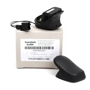 ORIGINAL f&uuml;r PORSCHE Tastschalter Heckklappe Heck &Ouml;ffner + Abdeckung 95562832004