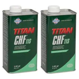 2x 1L 2 Liter PENTOSIN Hydraulik&ouml;l Servolenkungs&ouml;l CHF 11S MB 0019892403