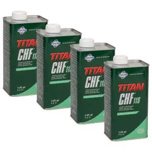 4x 1L 4 Liter PENTOSIN Hydraulik&ouml;l Servolenkungs&ouml;l CHF 11S MB 0019892403