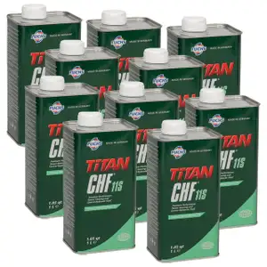 10x 1L 10 Liter PENTOSIN Hydraulik&ouml;l Servolenkungs&ouml;l CHF 11S MB 0019892403