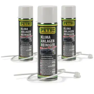 PETEC 71350 Klimaanlagenreiniger Aktivschaum Zitrus-Schaum Desinfektion 1,5 L